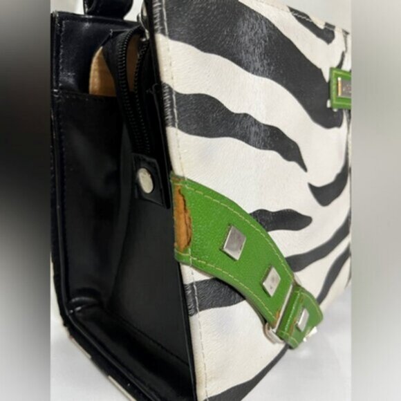 Retro Miche Purse Cover, Zebra Print Purse Cover, Miche Purse, Great Condition - Picture 2 of 2